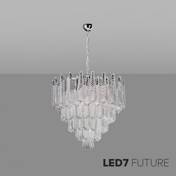 Murano Glass Chandelier - Zoey